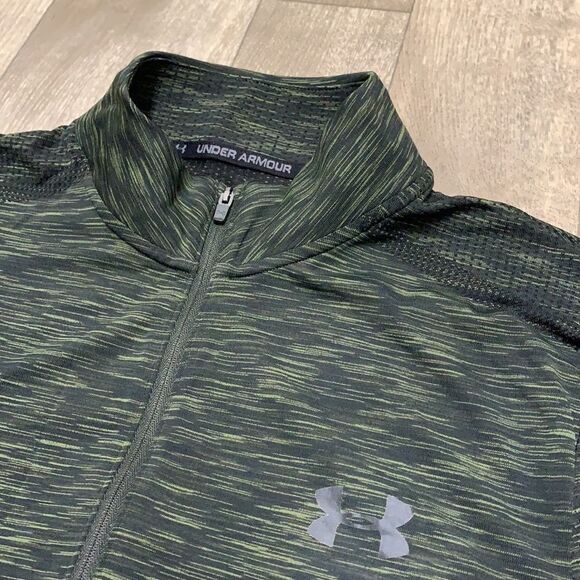 NWOT Under Armour Fitted Golf Performance Quarter Zip Lightweight Shirt Pullover - Picture 3 of 6